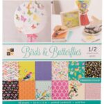 Block Scrapbook Birds and Butterflies