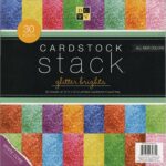 Block Scrapbook Glitter Brights