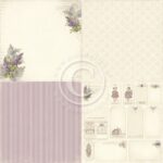 Cartulina Vintage Precious Daughter Syringa