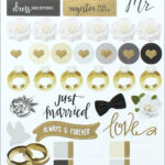 Sticker Combo Planner Wedding