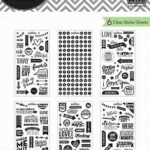 Sticker Combo Clear You and Me