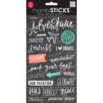 Sticker Combo Chalk Travel Adventure