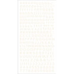 Sticker Alfabeto Ivory