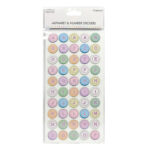 Sticker Alfabeto Pastels