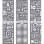 Sticker Clear Combo Faith