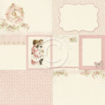 Cartulina vintage Pion Sweet Baby Card