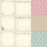 Cartulina vintage Pion paris market Cards 2